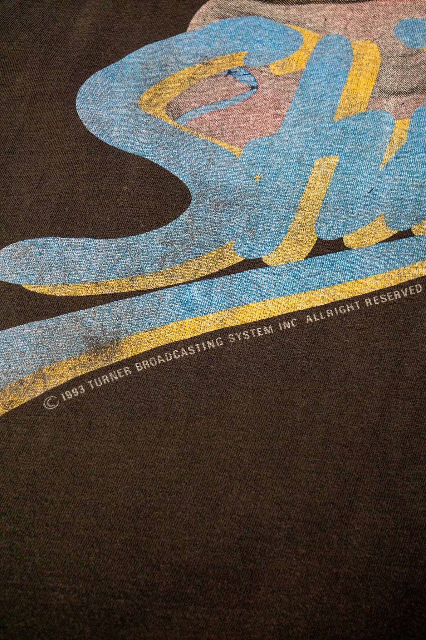 Vintage WWF Single Stitch T-Shirt 'Sting' [1990er] XSmall