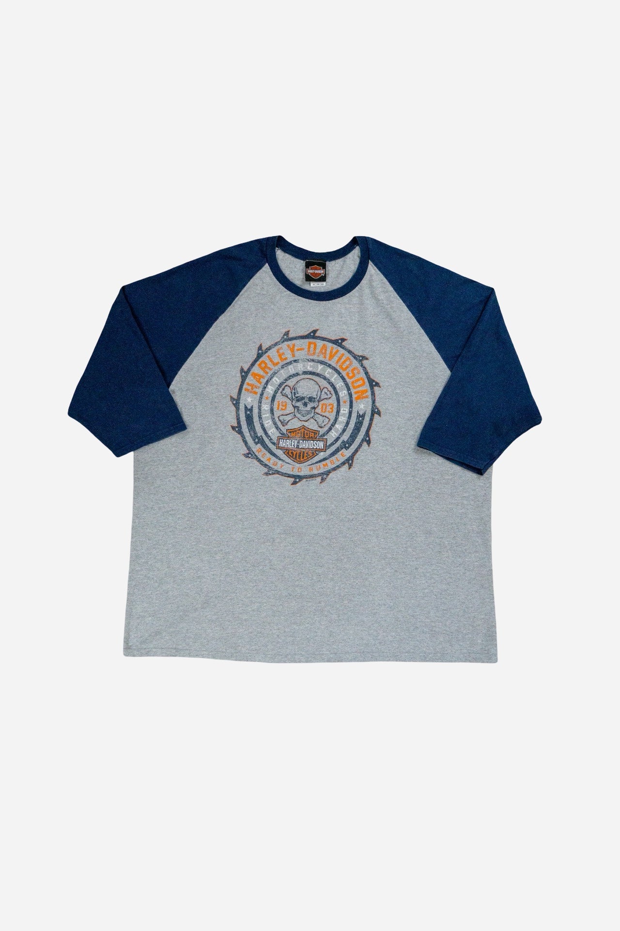 Vintage Harley - Davidson Langarm T-Shirt - Graphics [2010er]