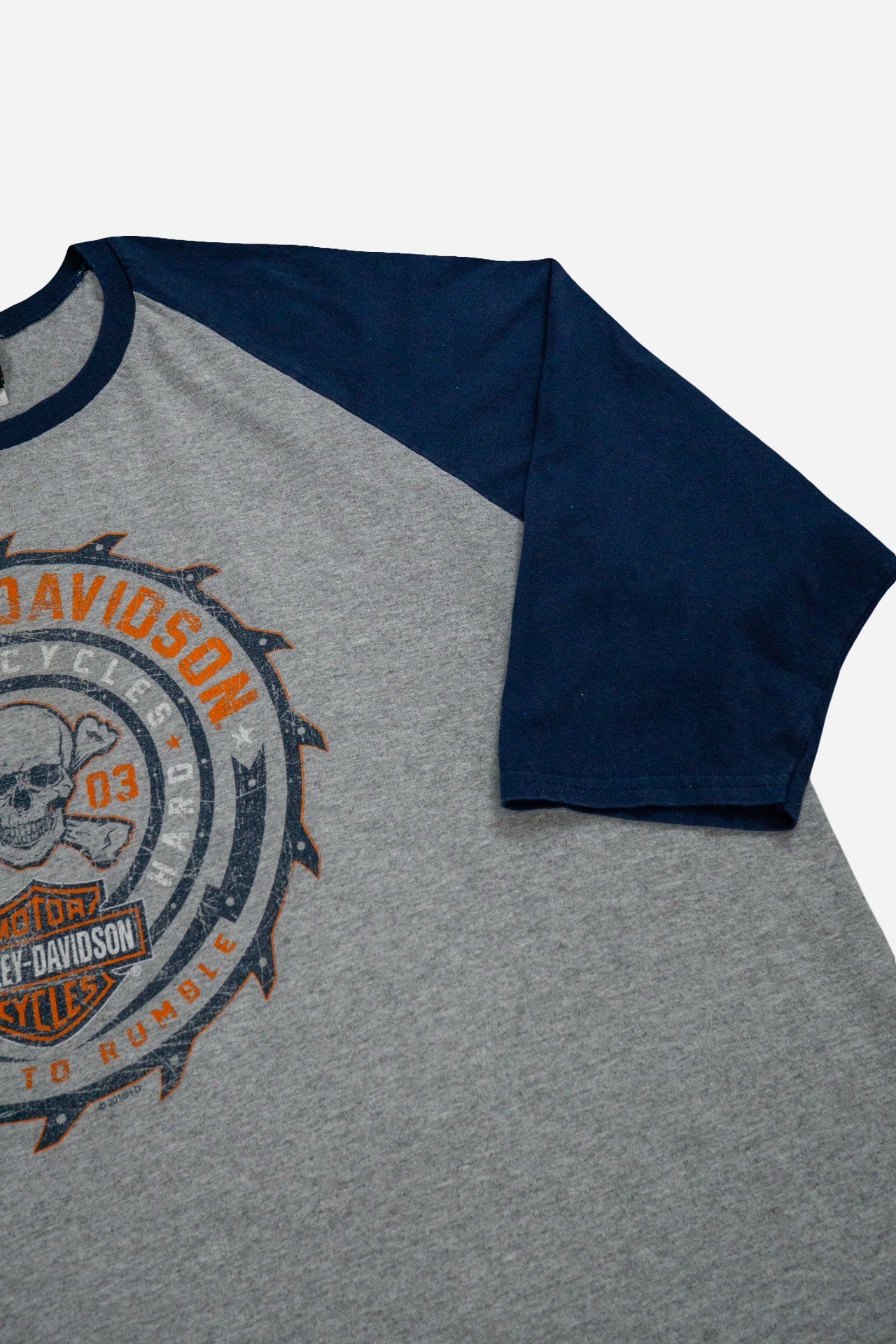 Vintage Harley - Davidson Langarm T-Shirt - Graphics [2010er]