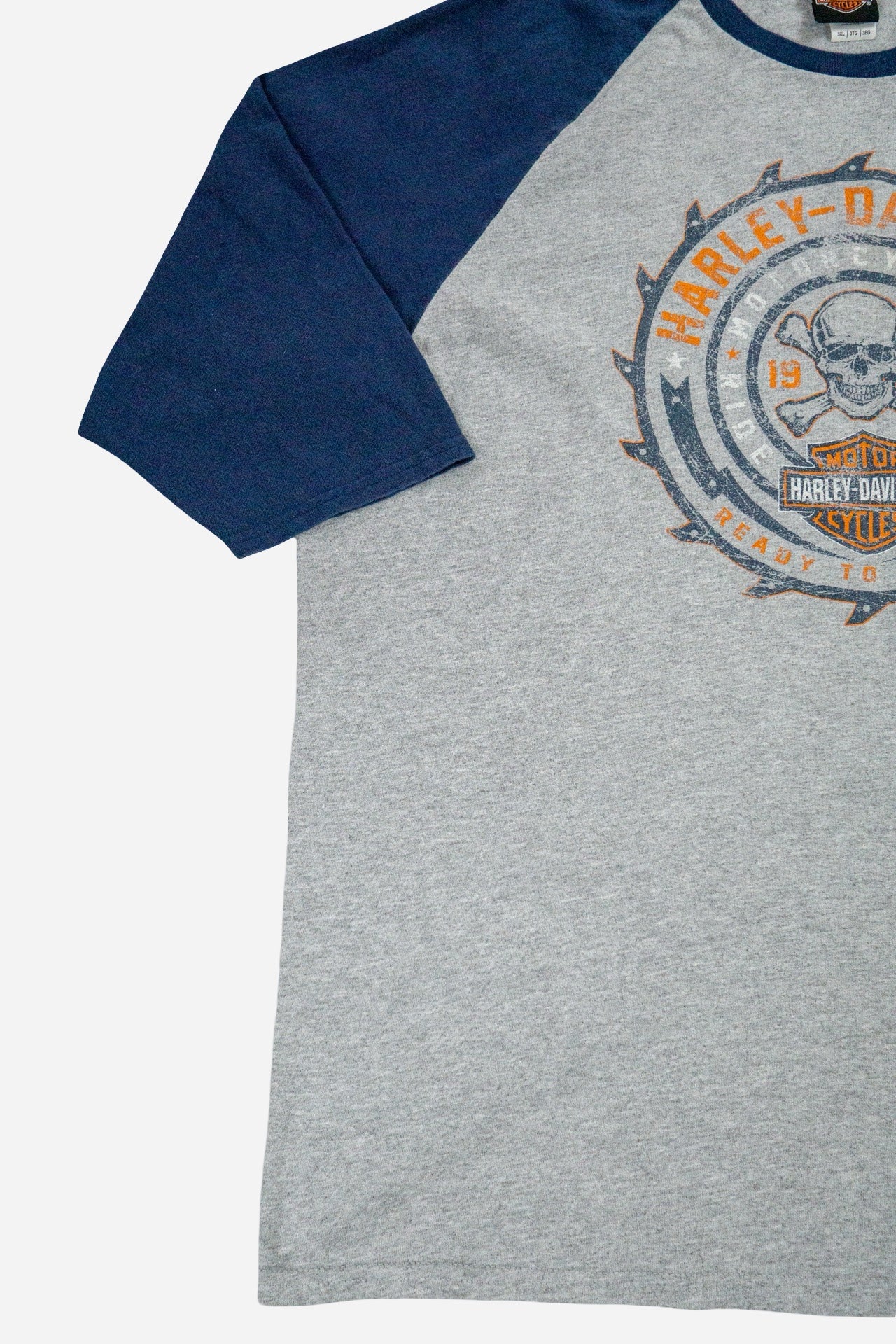 Vintage Harley - Davidson Langarm T-Shirt - Graphics [2010er]