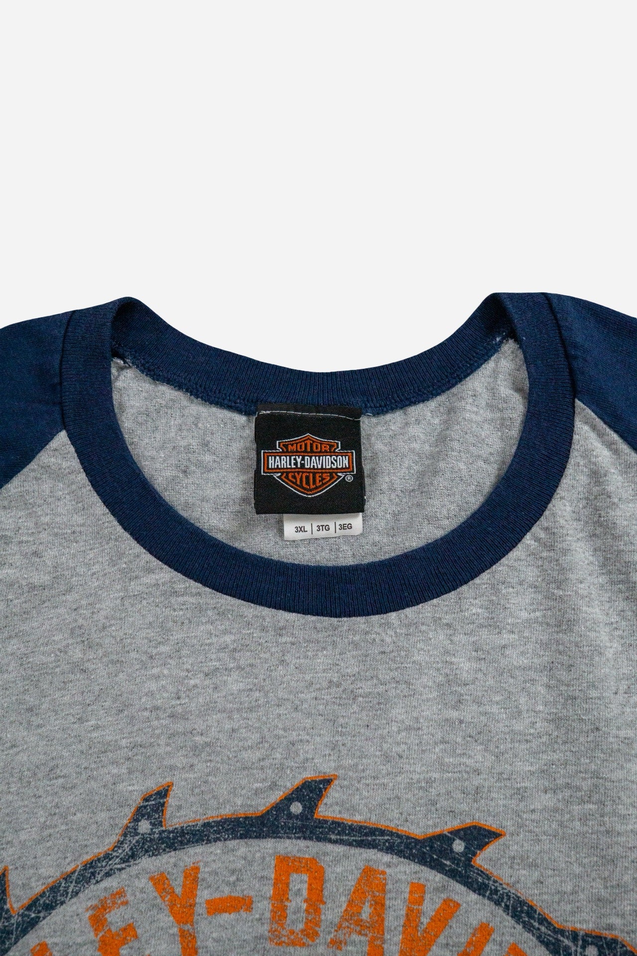 Vintage Harley - Davidson Langarm T-Shirt - Graphics [2010er]