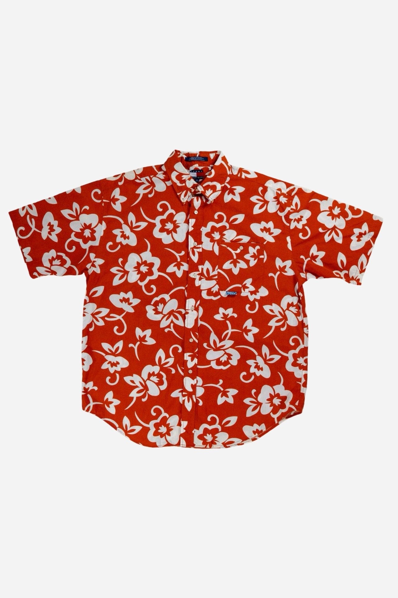 Vintage Tommy Hilfiger Kurzarmhemd - Sportswear [2000er]