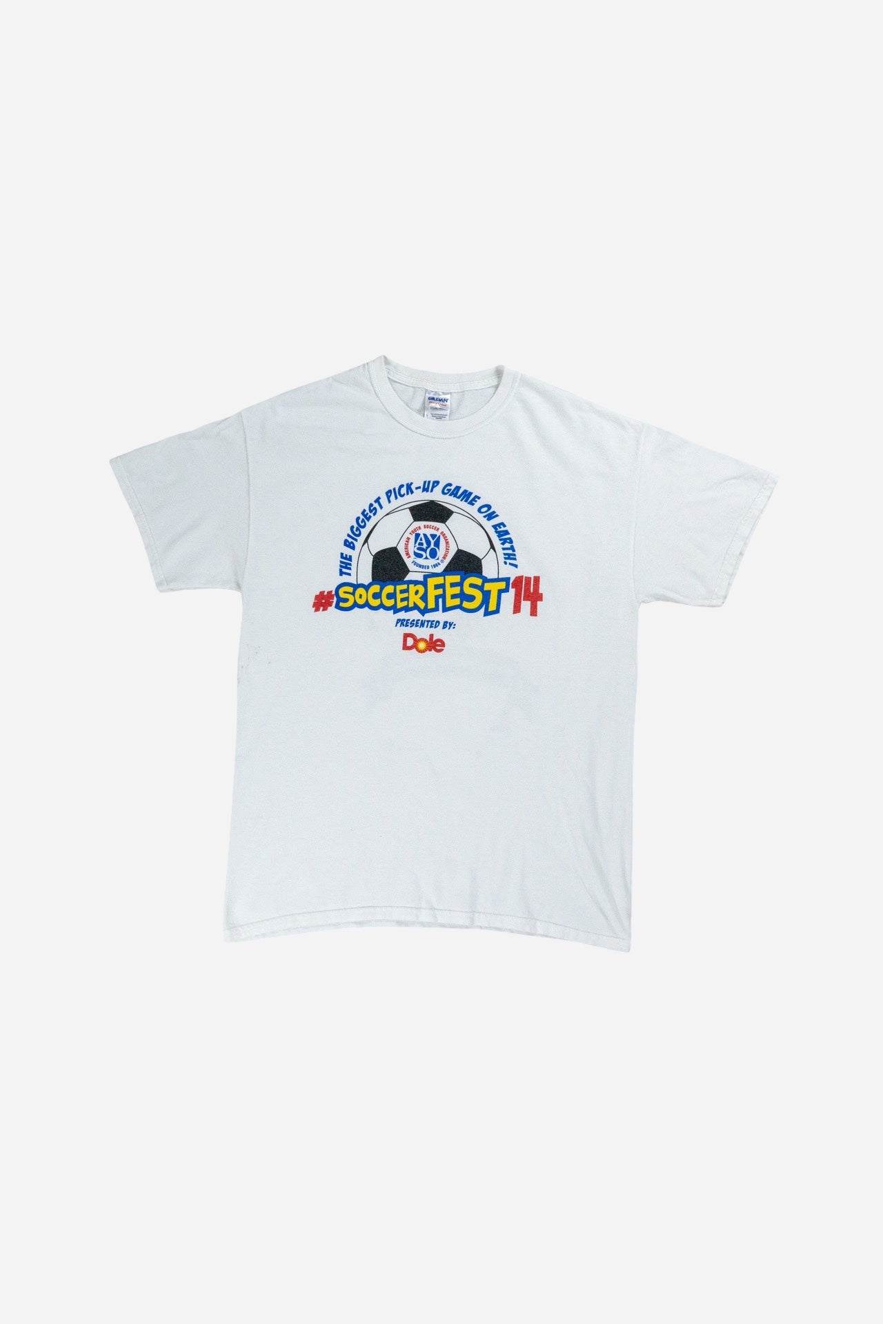Vintage Gildan T-Shirt 'Soccerfest' - Graphics [2010er]