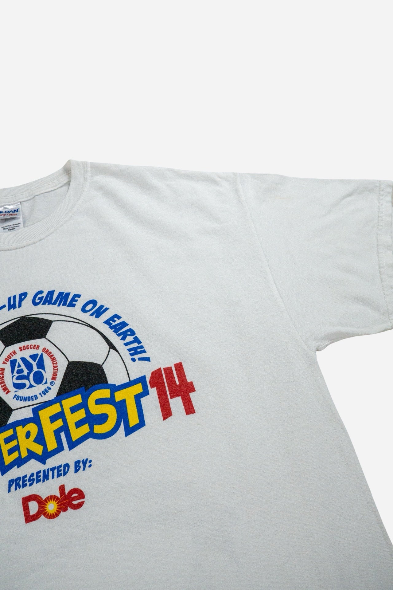 Vintage Gildan T-Shirt 'Soccerfest' - Graphics [2010er]