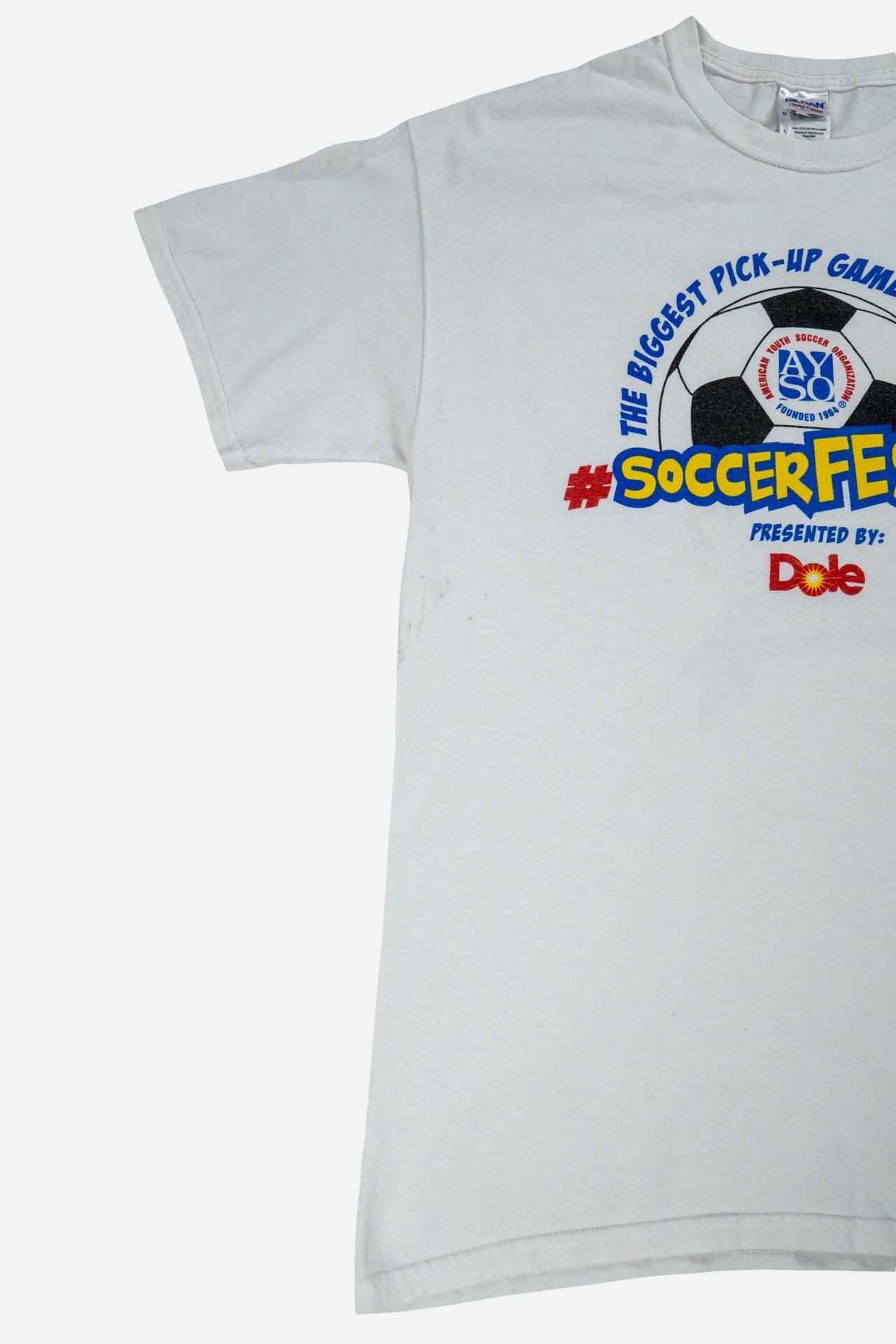 Vintage Gildan T-Shirt 'Soccerfest' - Graphics [2010er]