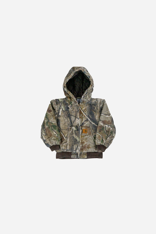 Vintage Carhartt Kinder 'Realtree' 'Active Jacket' Jacke - Military/Camo [2000er]