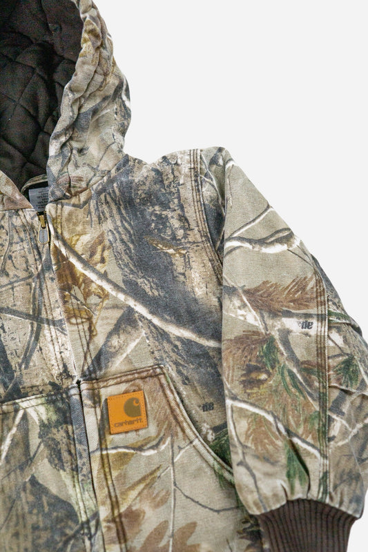 Vintage Carhartt Kinder 'Realtree' 'Active Jacket' Jacke - Military/Camo [2000er]