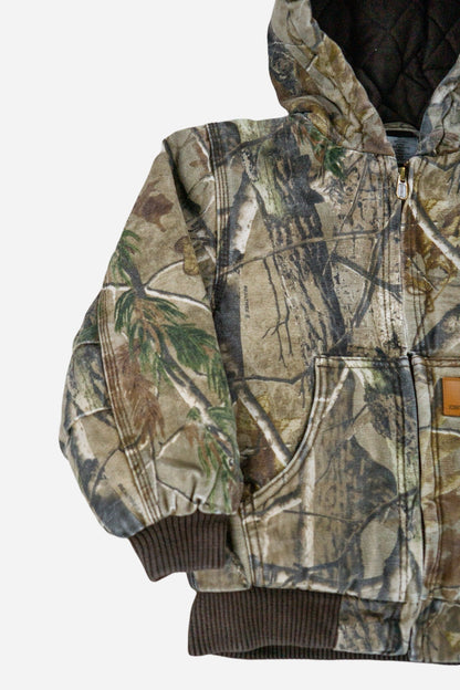 Vintage Carhartt Kinder 'Realtree' 'Active Jacket' Jacke - Military/Camo [2000er]