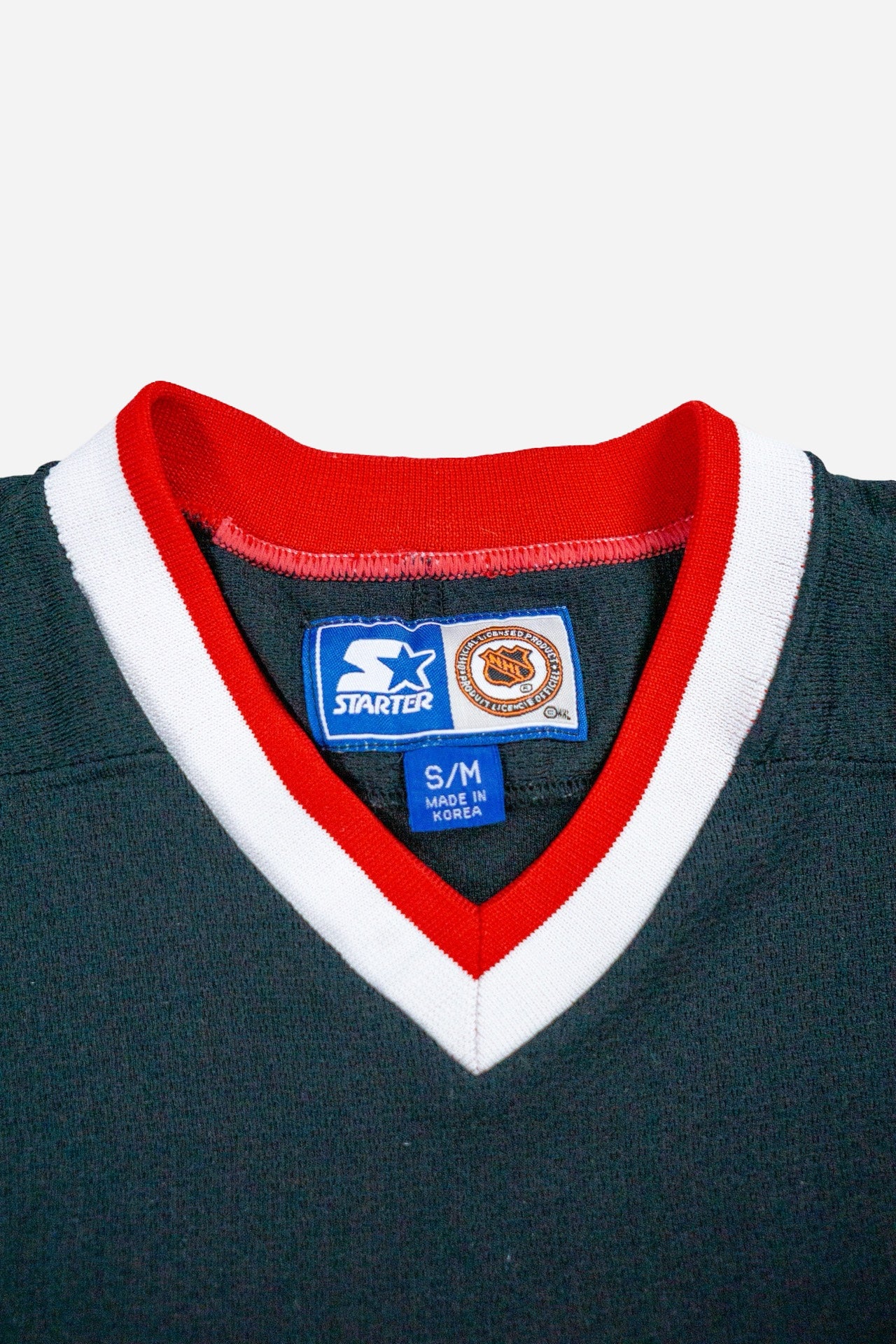 Vintage Starter Kinder Eishockey Trikot 'Chicago Blackhawks' - Sportswear [1990er]