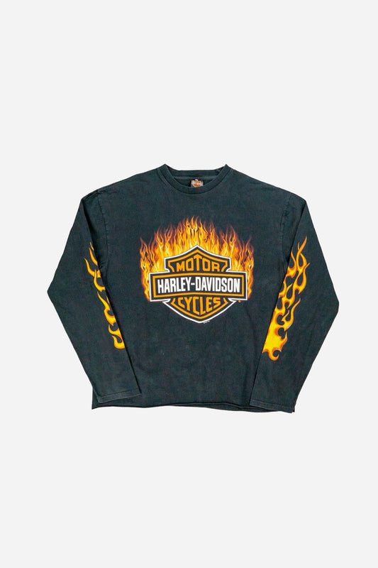 Vintage Harley-Davidson Longsleeve T-Shirt - Sportswear [2000er]