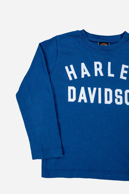 Vintage Harley - Davidson Kinder Longsleeve T-Shirt - Sportswear [2010er]