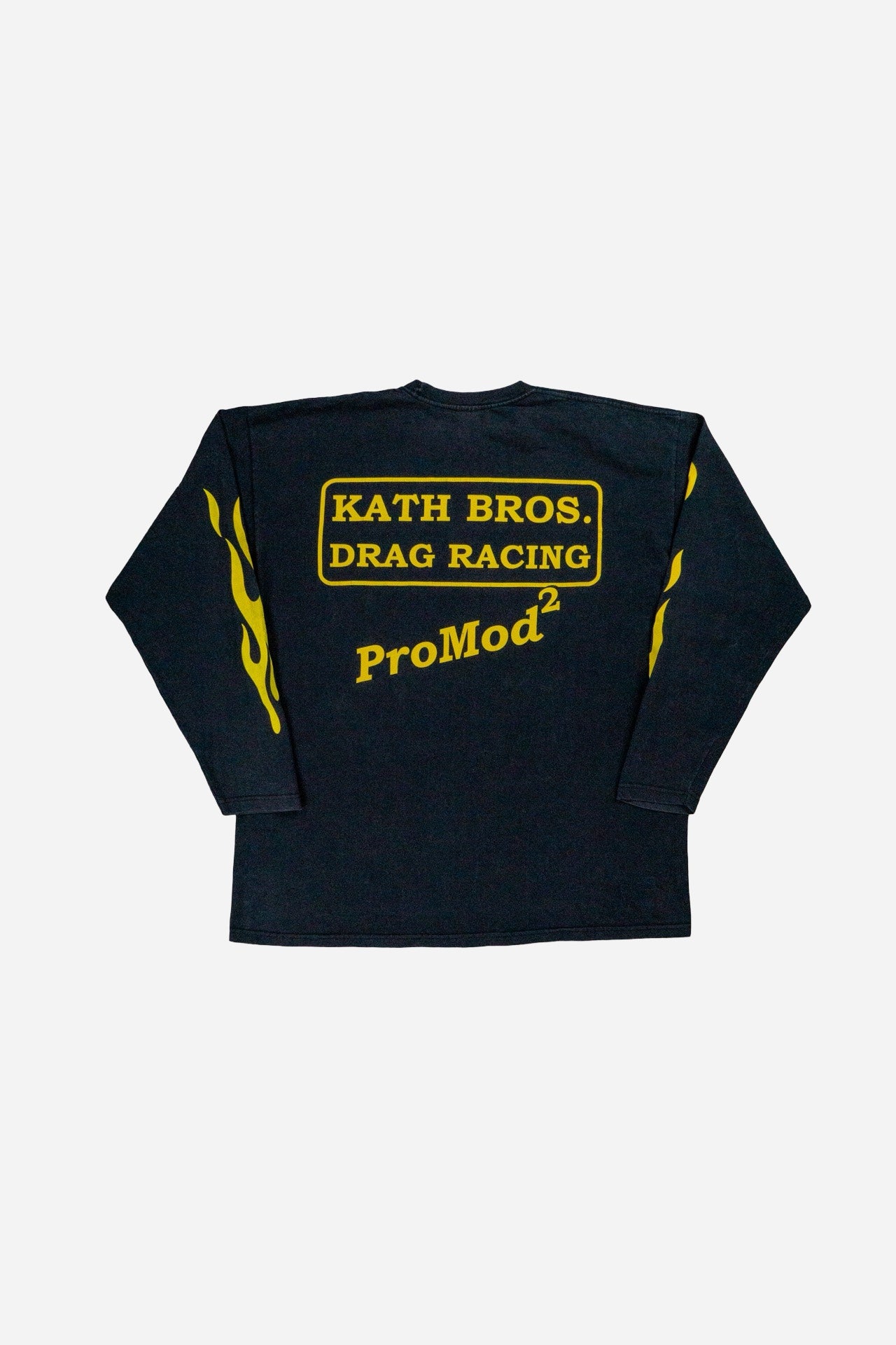 Vintage Fruit Of The Loom Longsleeve T-Shirt 'Kath Bros.' - Sportswear [2000er]