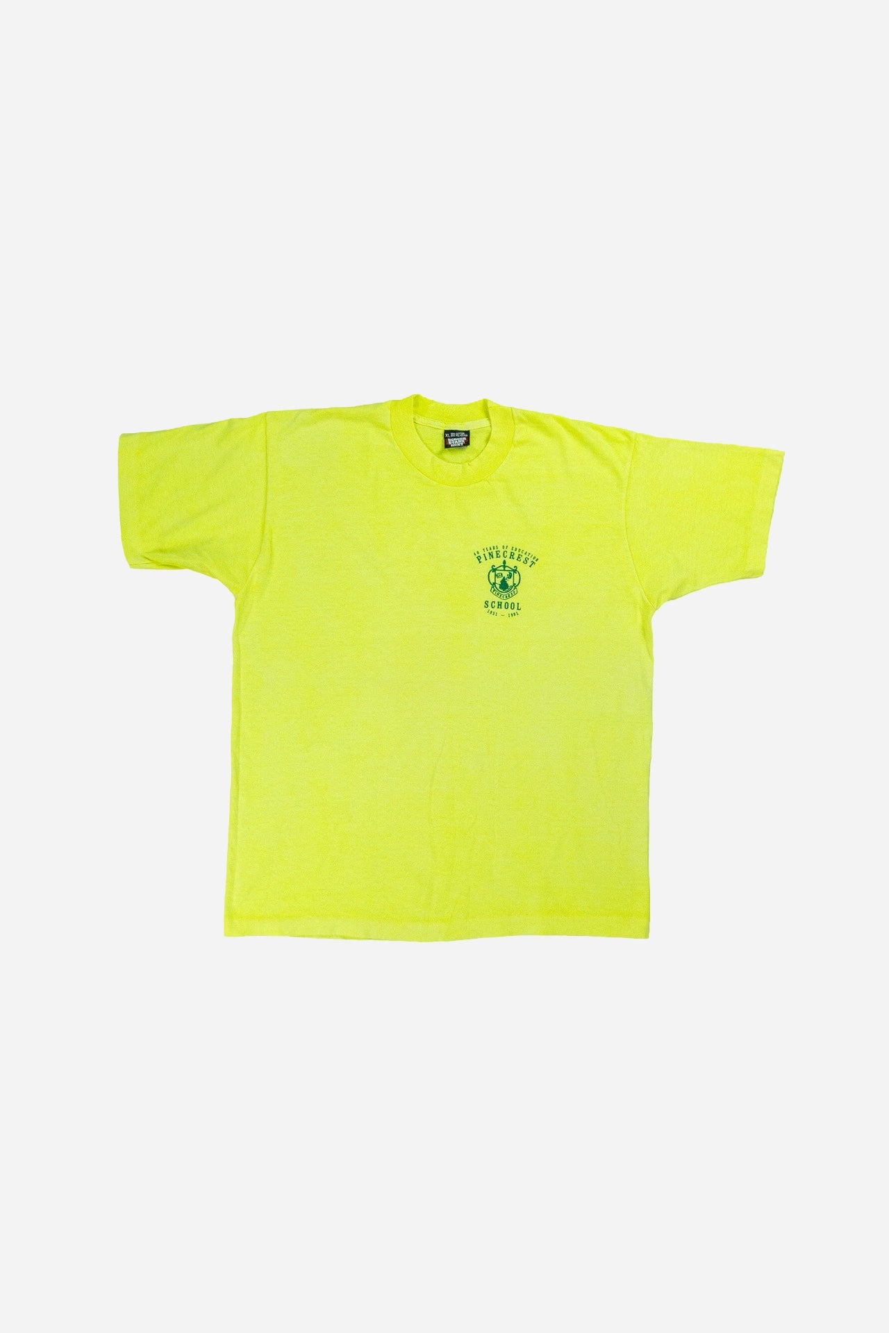 Vintage Screen Stars Single Stitch T-Shirt 'Pinecrest School' - Sportswear [1990er]