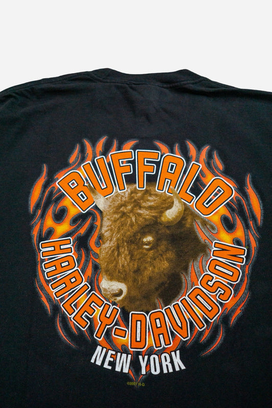 Vintage Harley-Davidson T-Shirt 'Buffalo' - Sportswear [2010er]