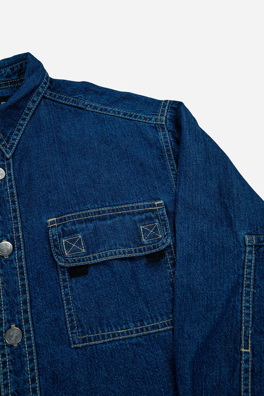 Vintage Levi's Kinder Denim Hemd 'Silvertab' - Workwear [1990er]