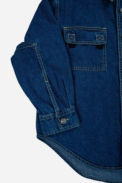 Vintage Levi's Kinder Denim Hemd 'Silvertab' - Workwear [1990er]