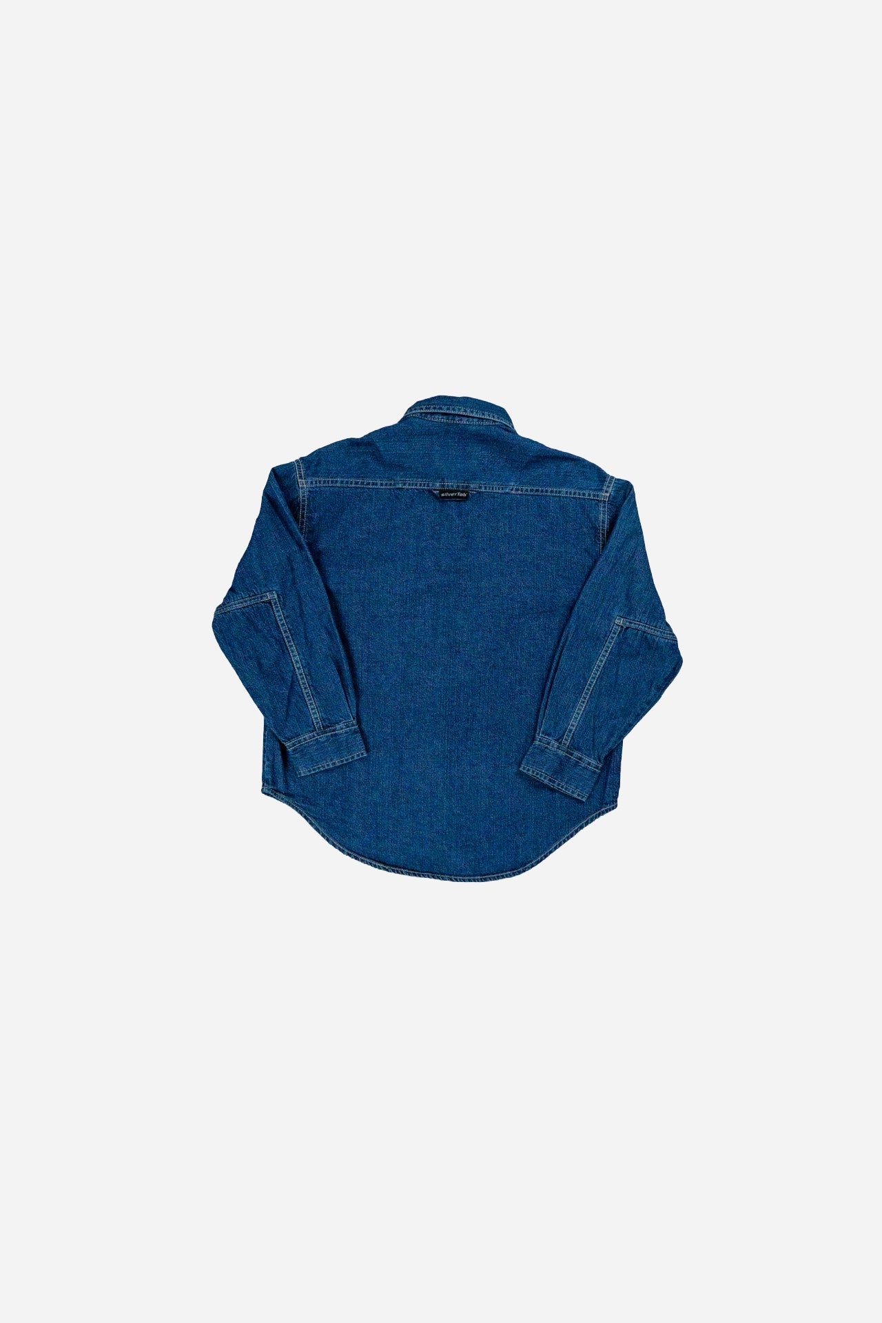 Vintage Levi's Kinder Denim Hemd 'Silvertab' - Workwear [1990er]