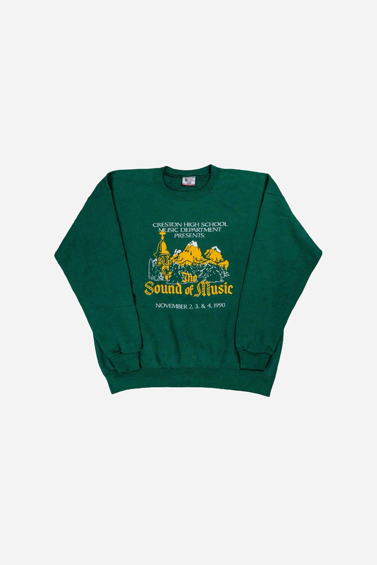 Vintage Lee Sweatshirt 'Creston High School' - Sportswear [1990er]