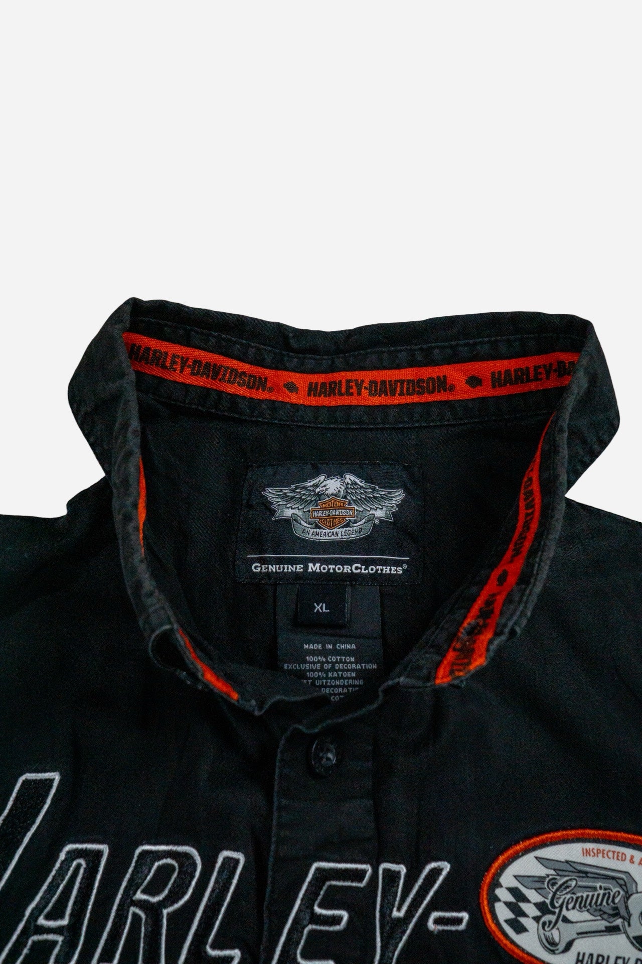 Vintage Harley - Davidson Kurzarm Hemd - Sportswear [2000er]