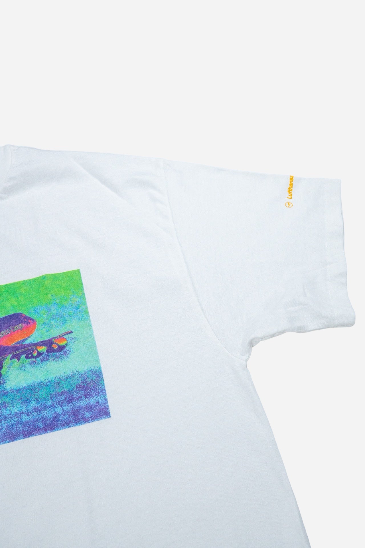 Vintage Hanes Single Stitch T-Shirt 'Lufthansa' - Sportswear [1990er]