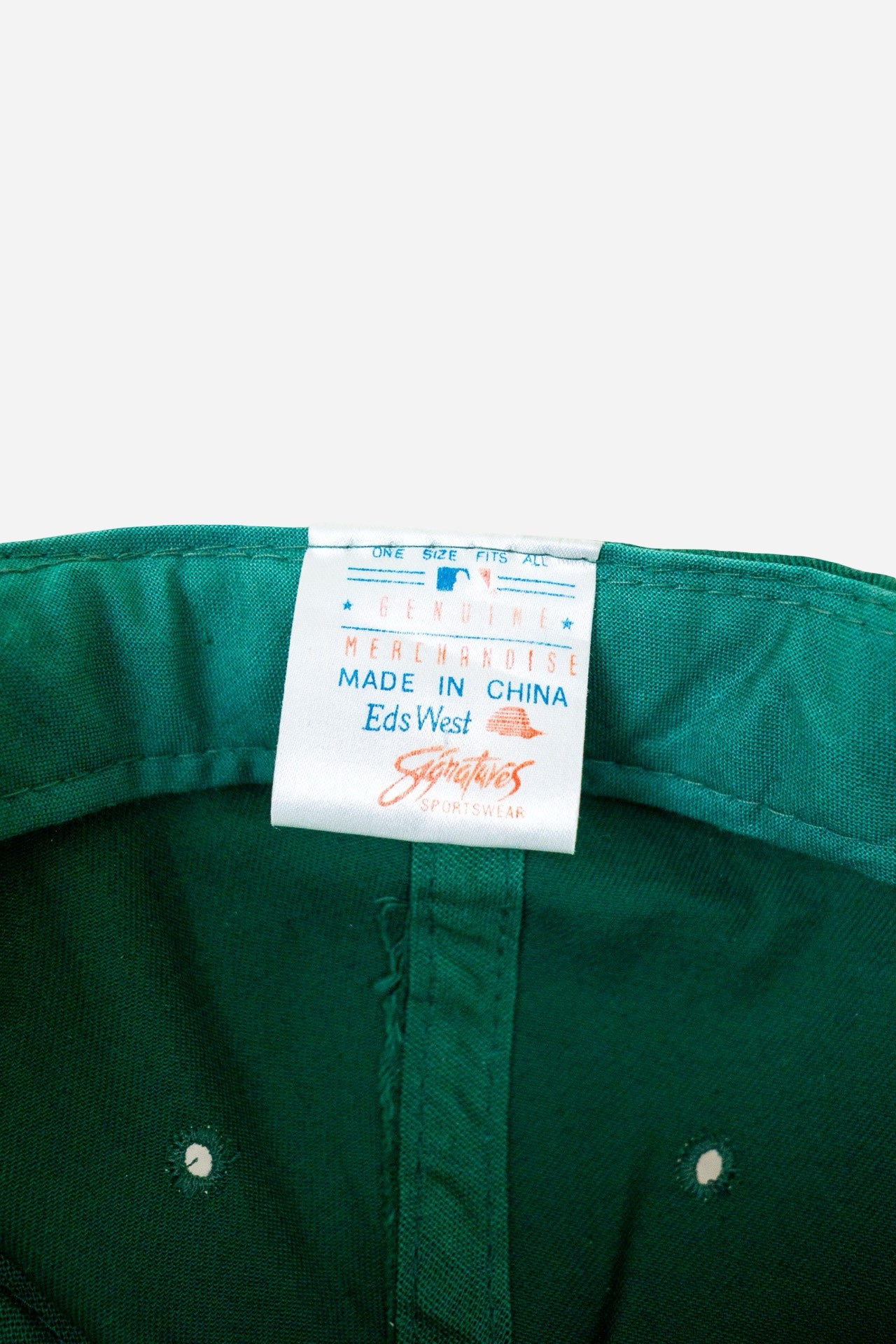Vintage Signatures Cap 'Oakland Athletics [1990er] Adjustable