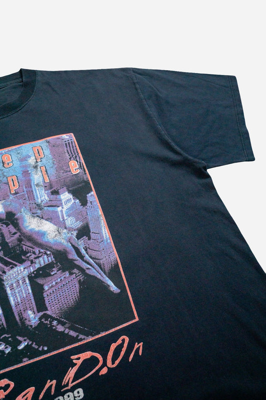 Vintage Jerzees Bandshirt 'Deep Purple' [1990er] XXLarge