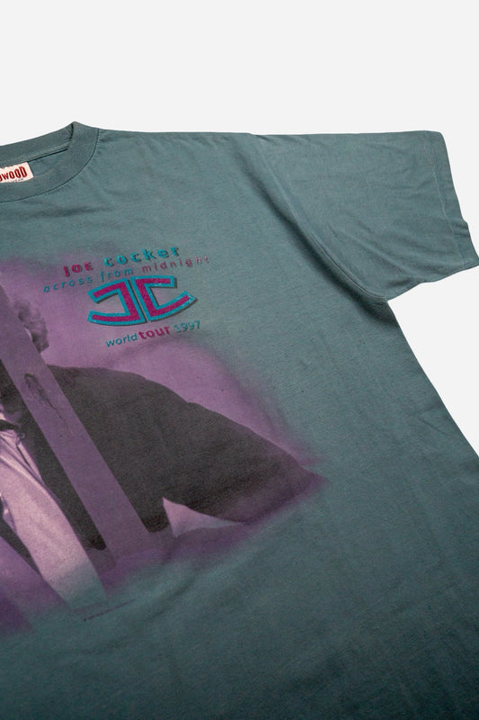 Vintage Redwood Bandshirt 'Joe Cocker' [1990er] Large