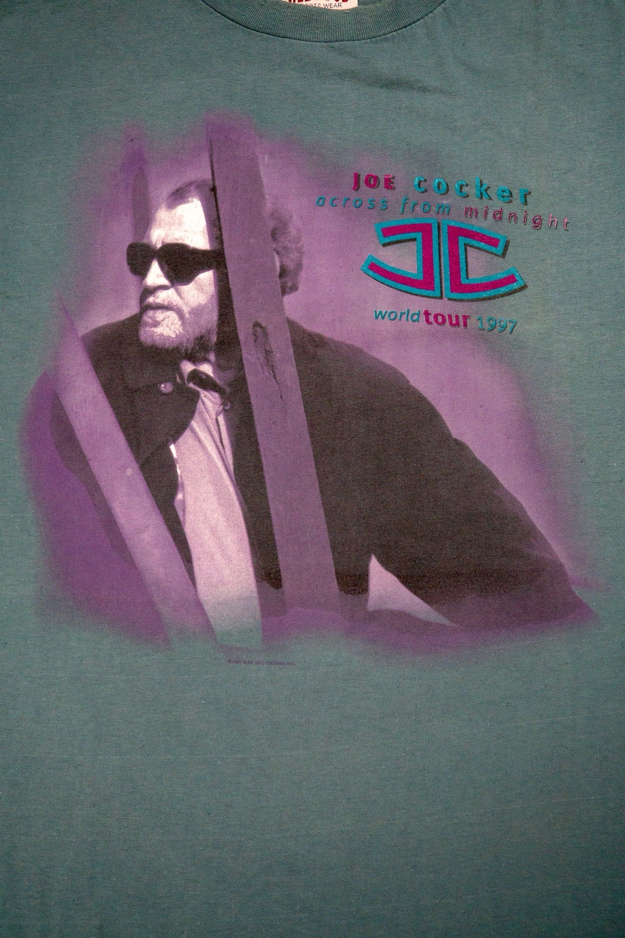 Vintage Redwood Bandshirt 'Joe Cocker' [1990er] Large