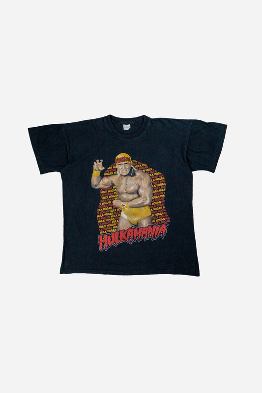 Vintage WWF Single Stitch T-Shirt 'Hulk Hogan'[1990er] Large