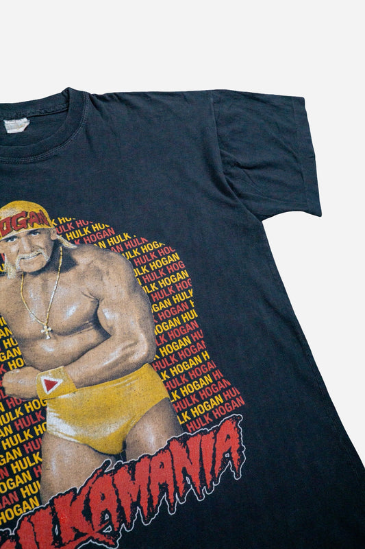 Vintage WWF Single Stitch T-Shirt 'Hulk Hogan'[1990er] Large