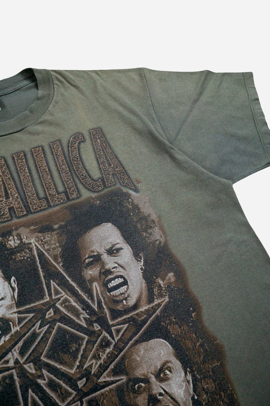 Vintage Jerzees Bandshirt 'Metallica' [1990er] Medium