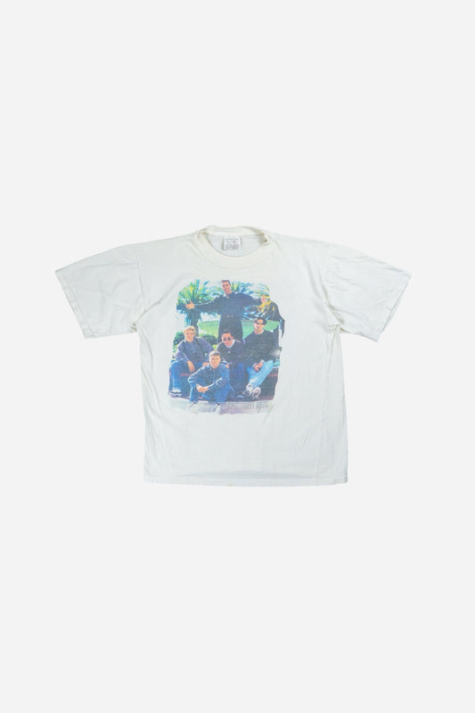 Vintage Promodoro Single Stitch Bandshirt 'Backstreet Boys' [1990er] Small