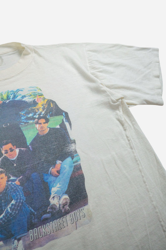 Vintage Promodoro Single Stitch Bandshirt 'Backstreet Boys' [1990er] Small