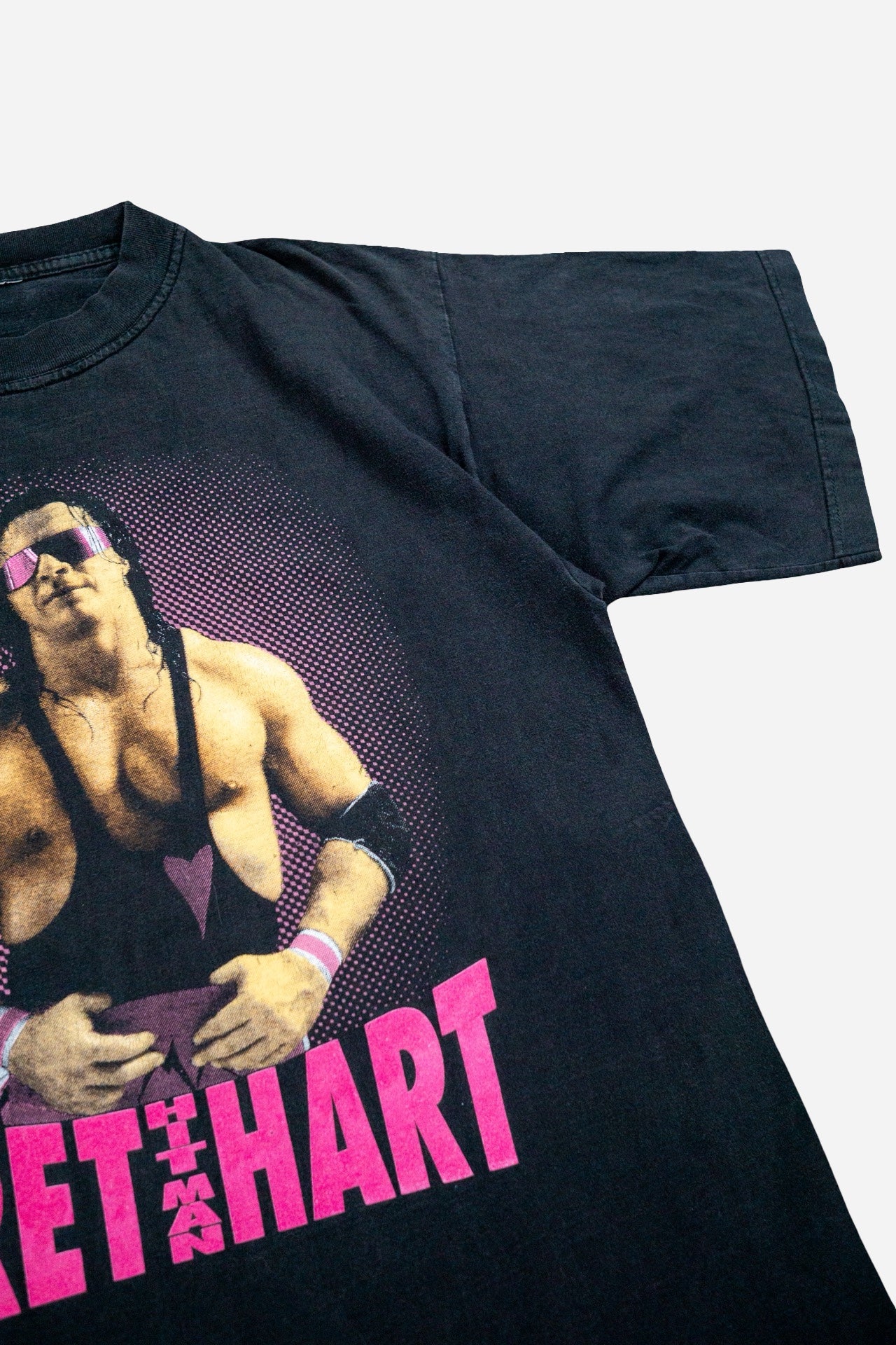 Vintage WWF T-Shirt 'Bret Hitman Hart' [1990er] Small