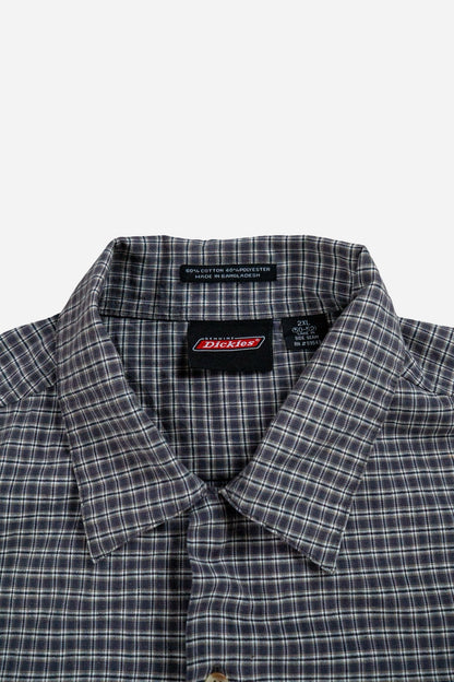 Vintage Dickies Kurzarm Hemd Kariert - Workwear [2000er]