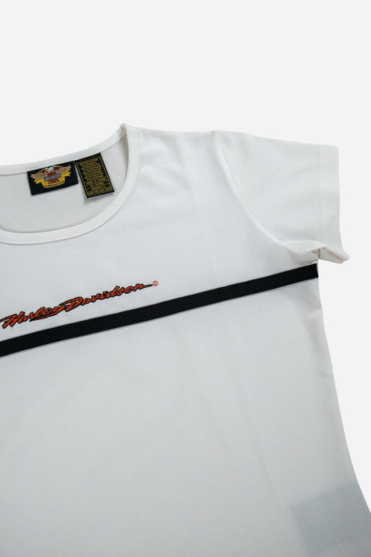 Vintage Harley - Davidson Damen T-Shirt Top - Sportswear [1990er]