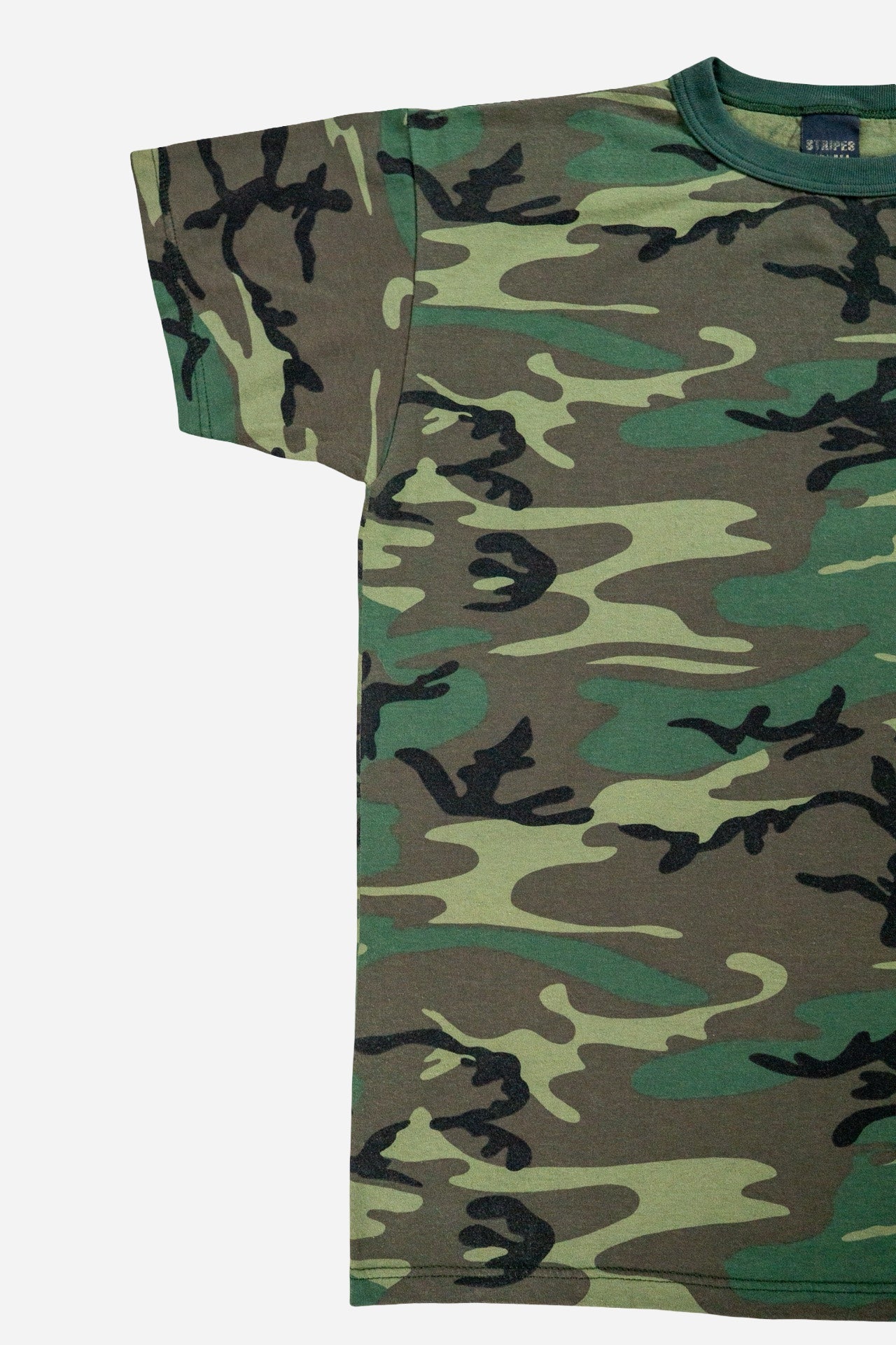 Vintage Stripes Camo T-Shirt - Military/Camo [1990er]