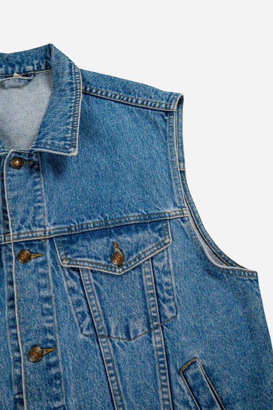 Vintage C&A Denim Weste - Workwear [1990er]