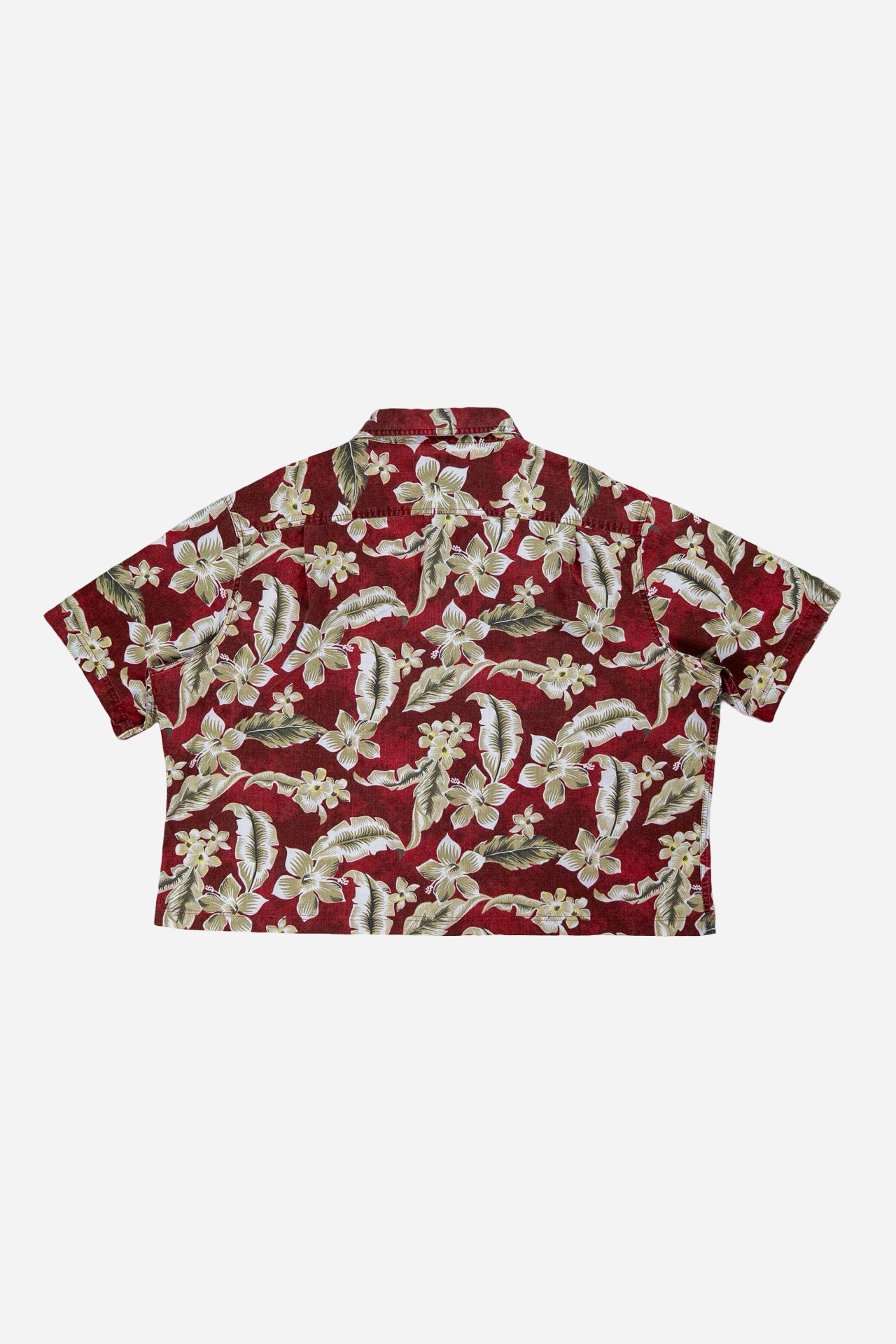 Vintage Croft & Barrow Cropped Kurzarmhemd Rework [2000er] XLarge
