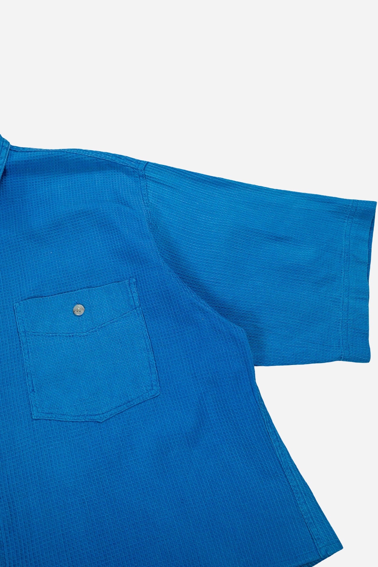 Vintage Le Frog Cropped Kurzarmhemd Rework [2000er] Small