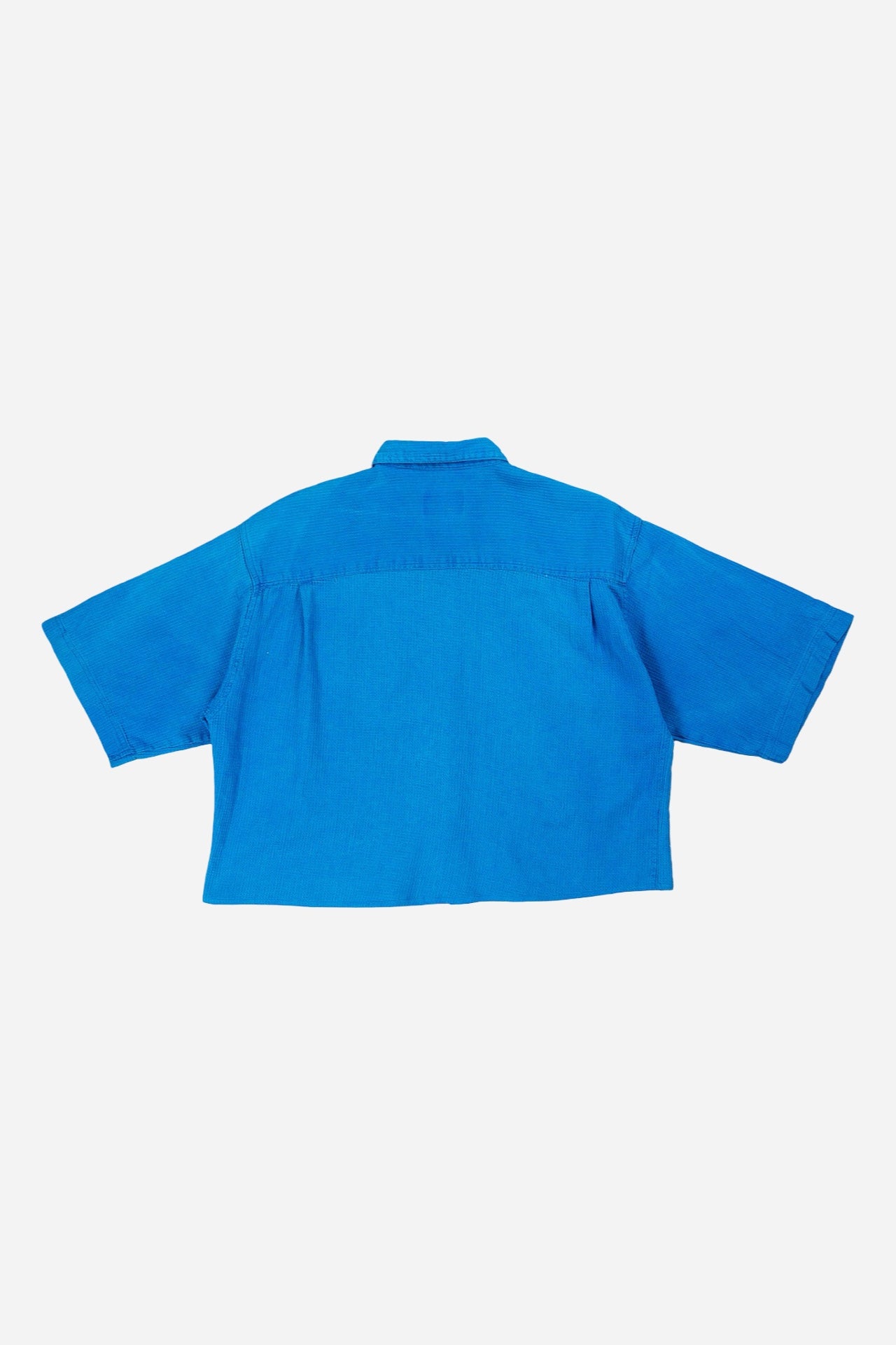 Vintage Le Frog Cropped Kurzarmhemd Rework [2000er] Small