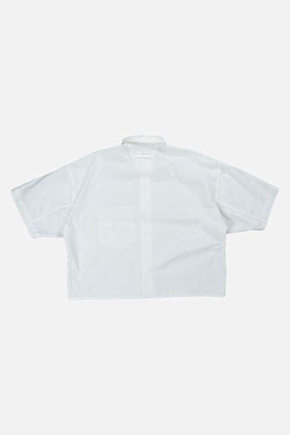Vintage Signum Cropped Kurzarmhemd Rework  [2000er] Medium
