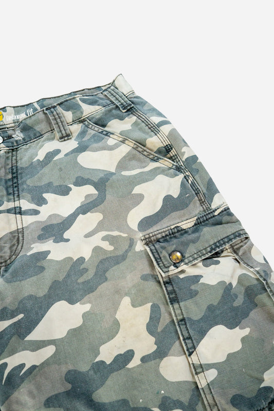 Vintage Carhartt Shorts Camo Cargo - Workwear [2010er] 36