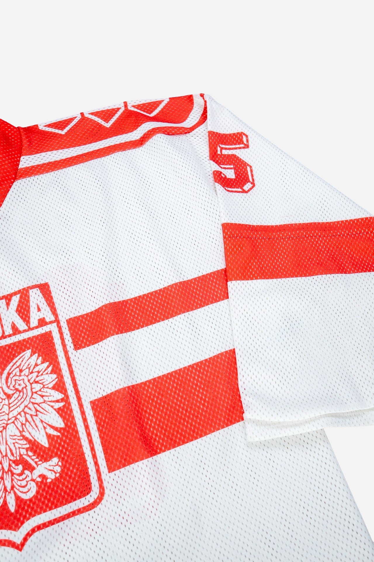 Vintage Tackla Eishockey Trikot 'Polska' [2000er] XXLarge