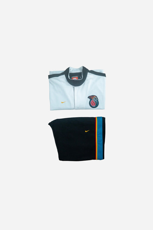 Vintage Nike Trainingsanzug 'Detroit Pistons' - Sportswear [1990er] Large