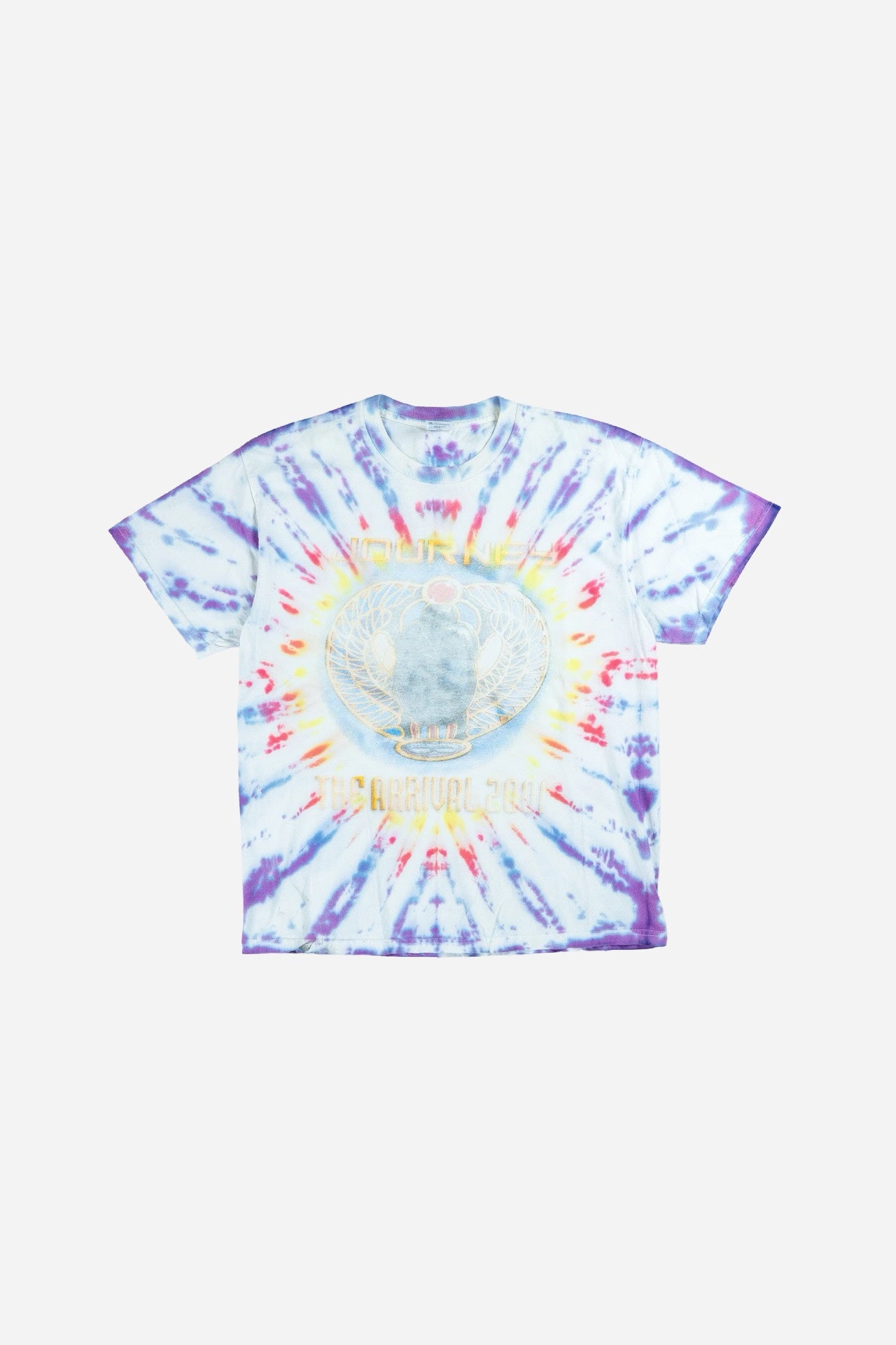 Vintage Delta Tie-Dye T-Shirt 'Journey' - Sportswear [1990er]