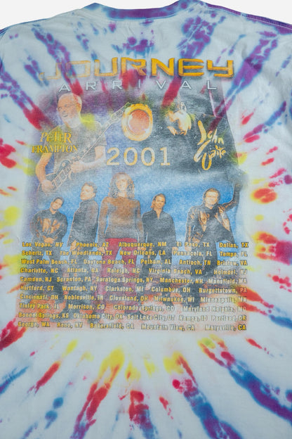Vintage Delta Tie-Dye T-Shirt 'Journey' - Sportswear [1990er]