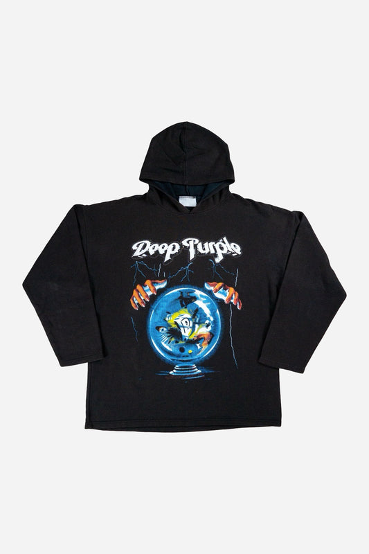Vintage Deep Purple Sweatshirt Hoodie - Sportswear [1990er] Large