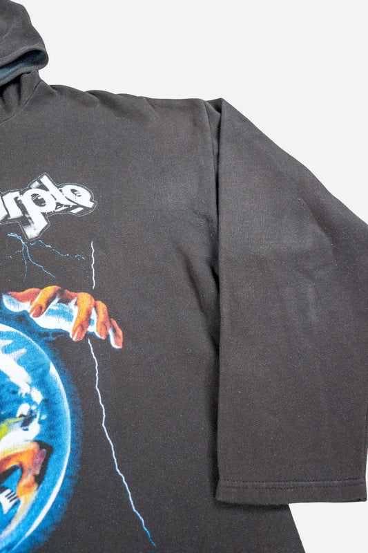 Vintage Deep Purple Sweatshirt Hoodie - Sportswear [1990er] Large