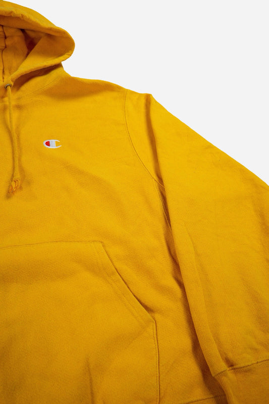 Vintage Champion Sweatshirt Hoodie 'Reverse Weave' - Sportswear [2000er] Large